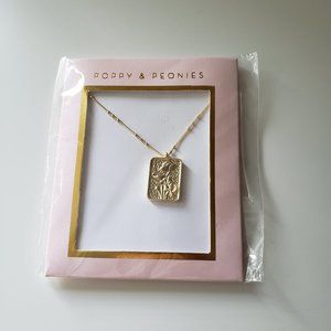 Poppy & Peonies - Poppy Pendant Necklace